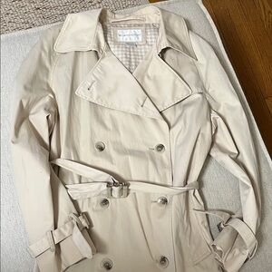 Worthington Classic Cream Trench Coat